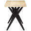 Cabrillo Solid Wood Top Metal Base Dining Table
