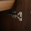 Meuble-lavabo mural de 60 po avec lavabo, lavabo double en résine à rebords épais, ensemble KD