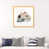 Toile avec cadre en bois beige n'est pas disponible