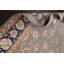 Tapis oriental floral à motif de légumes Tabriz noué à la main 9 x 12