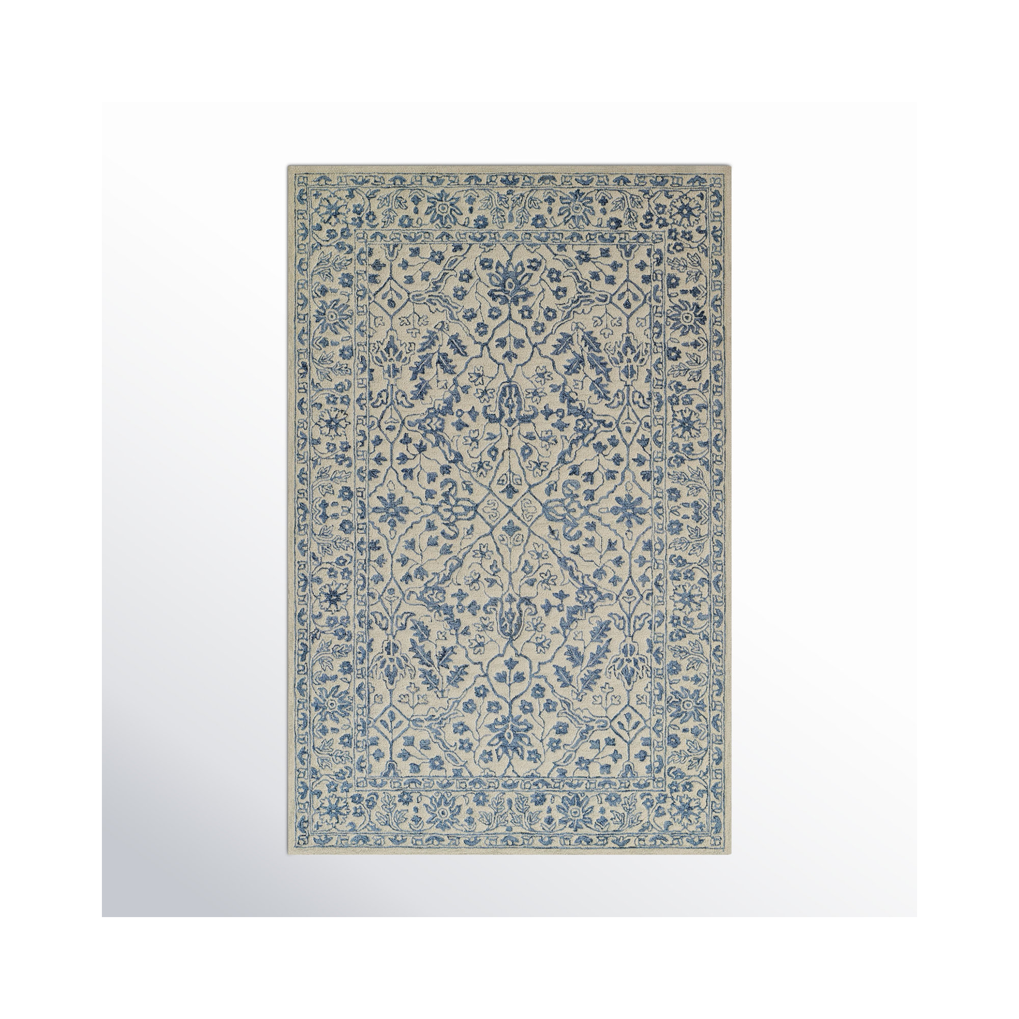 Bayford Handmade Wool Rug, Rectangle 3'6" x 5'6"