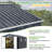 Outdoor 12 ft. W x 10 ft. D Metal Storage Shed with  Floor Frame