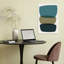 «Stacked Organic Shapes Abstract», reproduction d'art mural contemporain-321361844