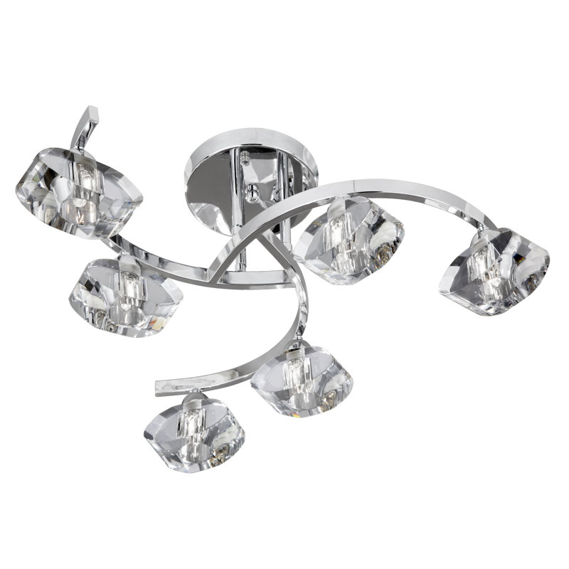 Baggett Glass Semi Flush Mount