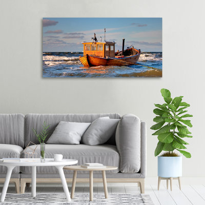 Fishing Boat - Wrapped Canvas Print