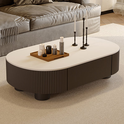 New style superior simple rock plate tea table
