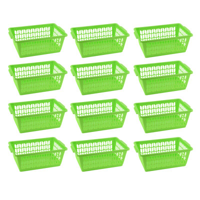 Petit ensemble de paniers en plastique