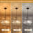 Modern 2-Tier Black Drum K9 Crystal Chandelier-1883591268