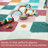 Colorful Diamond for Kids Washable Non-slip Rug Confetti on Cream-477690671-470197555