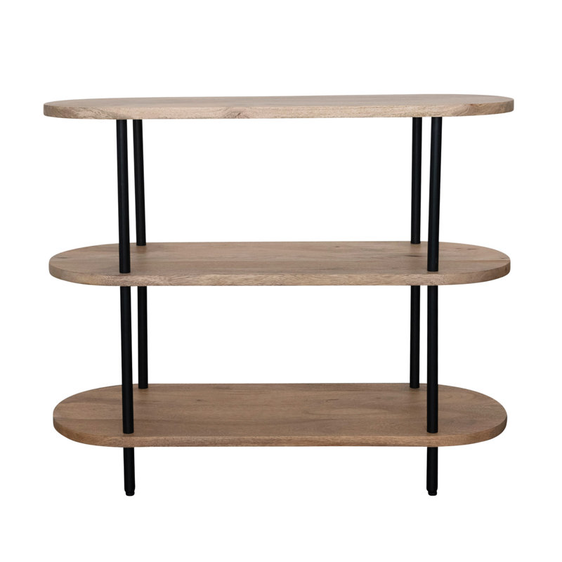 Diljot 43.25'' Solid Wood Top Console Table