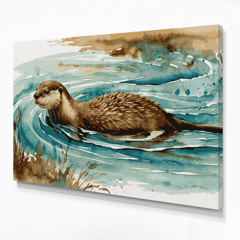 Art mural sur toile beige, 20" H x 30" W