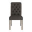 Chaise d'appoint rembourrée et capitonnée Ameriga-510417686-501825899