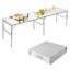 Anterious Rectangular Outdoor Camping Table - 240 cm W 60 cm D