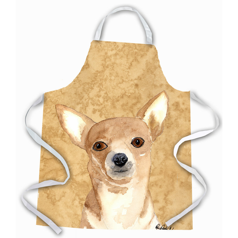 Tablier chihuahua, Beige / Brun