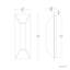 Applique murale encastrée à intensité variable à 2 lumières DEL Maglev-56117156-56117159-98201856