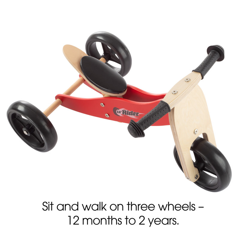 Vélo d'équilibre 2 en 1 sans pédales Lil 'Rider