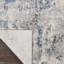 Tapis ivoire / bleu Mallery-475623105