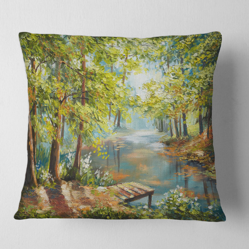 Housse de coussin et insert Forest, 18" x 18"