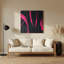 «Neo Expressionism 67», art mural en métal noir-1188901974