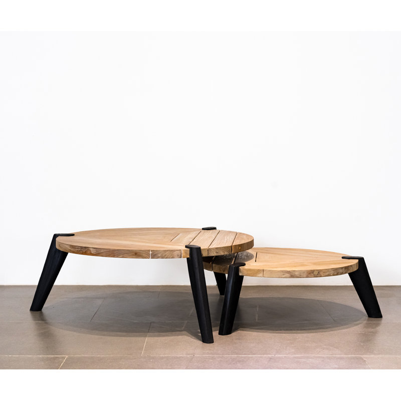 Trandon Teak Outdoor Chat Table
