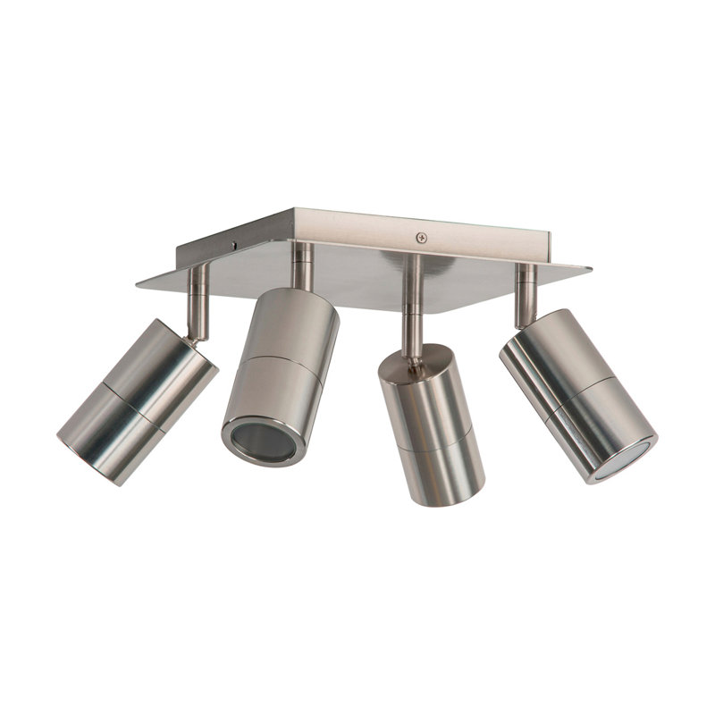 Osuna LED Semi Flush Mount, Silver