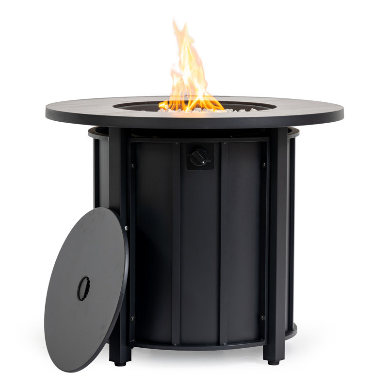 Foyer de table au gaz propane