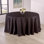 Round Polyester Tablecloth