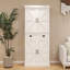 Armoire de rangement 71 po avec 4 portes (2 portes avec supports)