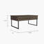Table basse à plateau relevable