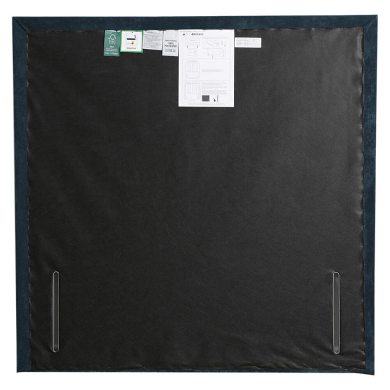 Rine Upholstered Headboard, Kingsize (5'), Emerald, Kensington