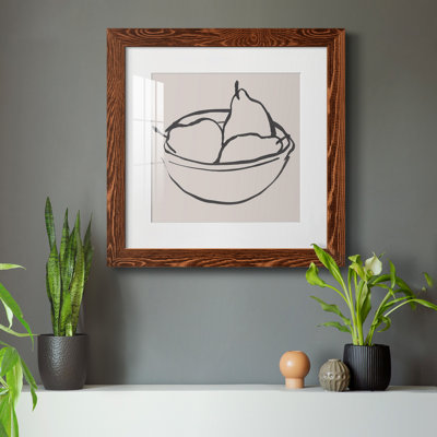 " Simple Pear II " Painting Print