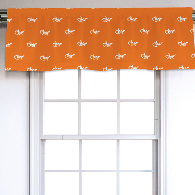 Sateen Ruffled Window Valance
