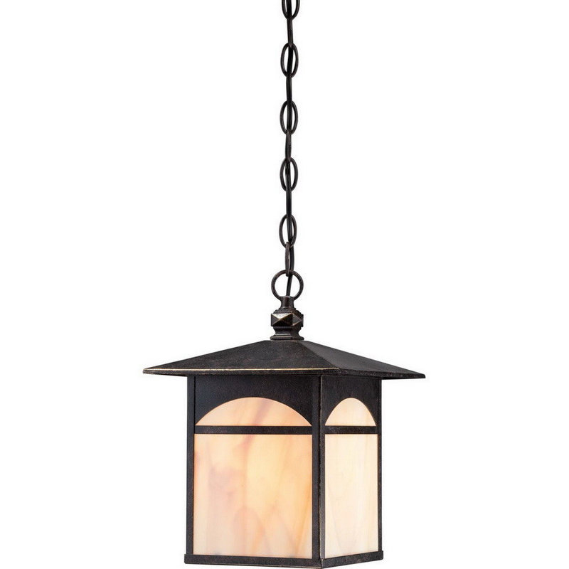 Lanterne suspendue d'extérieur 1 lumière H 12,75 po Megan