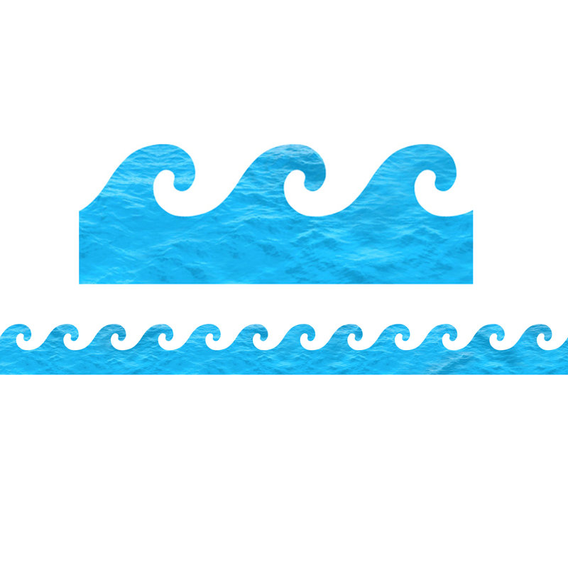 Ensemble de bordure Ocean Waves