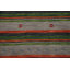 Tapis indien rayé en laine de style Gabbeh 5 x 10