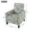 Fauteuil inclinable rembourré réglable avec repose-pieds extensible