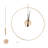 Insine Metal Wall Clock-113169172-113169161
