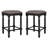 Hertzog Upholstered Faux Leather Counter Stool with Solid Wood Frame-140619958-140619957