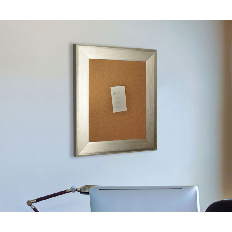 Linlin Cork Corkboard / Bulletin Board, 3' 1" H x 2' 1" W