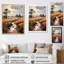 «Rustic Pareries Landscape Farmhouse I - Prairies Wall Art Living Room»-839537410-839537411