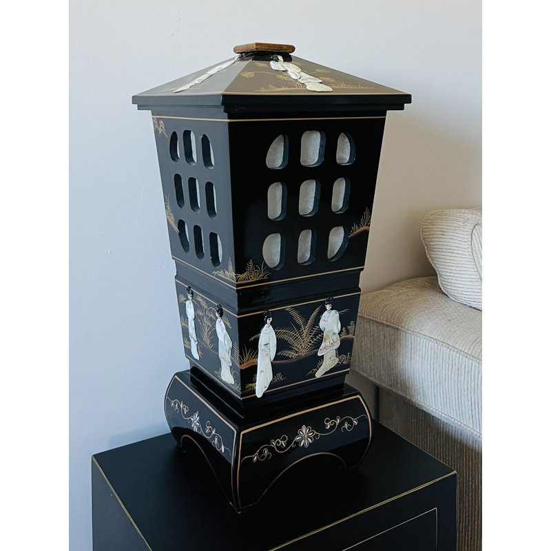 Cobhan 62Cm Black Table Lamp Set