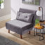 Lonara One Seater Upholstered Single Sofa Bed-2040763625