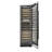 ZLINE Autograph 24 in. 12.4 cu. ft. Triple Zone 100 Bottle Column Wine Cooler in Stainless Steel Accents-111721454