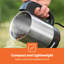 GEEPAS Travel Kettle | Stainless Steel Portable Auto Shut Off Concealed Boil-dry Protection | Electric Kettle for Camping Caravan Van Road Trips with Cigarette Lighter | 2 Year Warranty 500ml-124322482