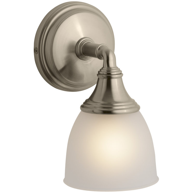 Devonshire 1 - Light Armed Sconce, Vibrant Brushed Bronze