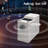 Madella Audio Smart End Tables with Storage and Built-in Outlets,Power Grommet for Sofa Sectional-1811883860