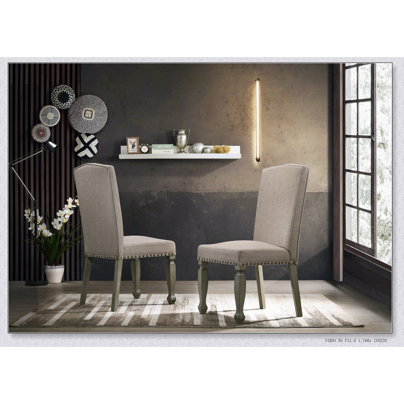 Chaise de salle à manger rembourrée Breda
