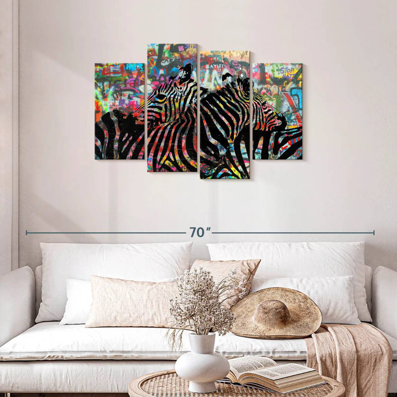 Brampt Graffiti Zebras