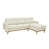 Cream Microfiber/Microsuede/Polyester selected