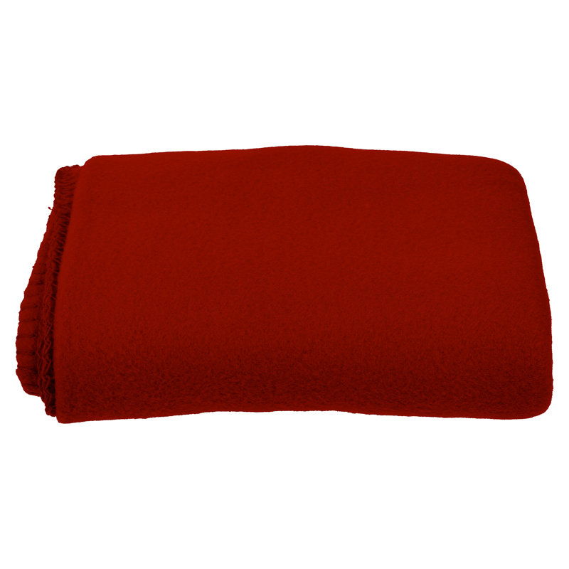 Jeté en molleton Cozy Comfort, Rouge